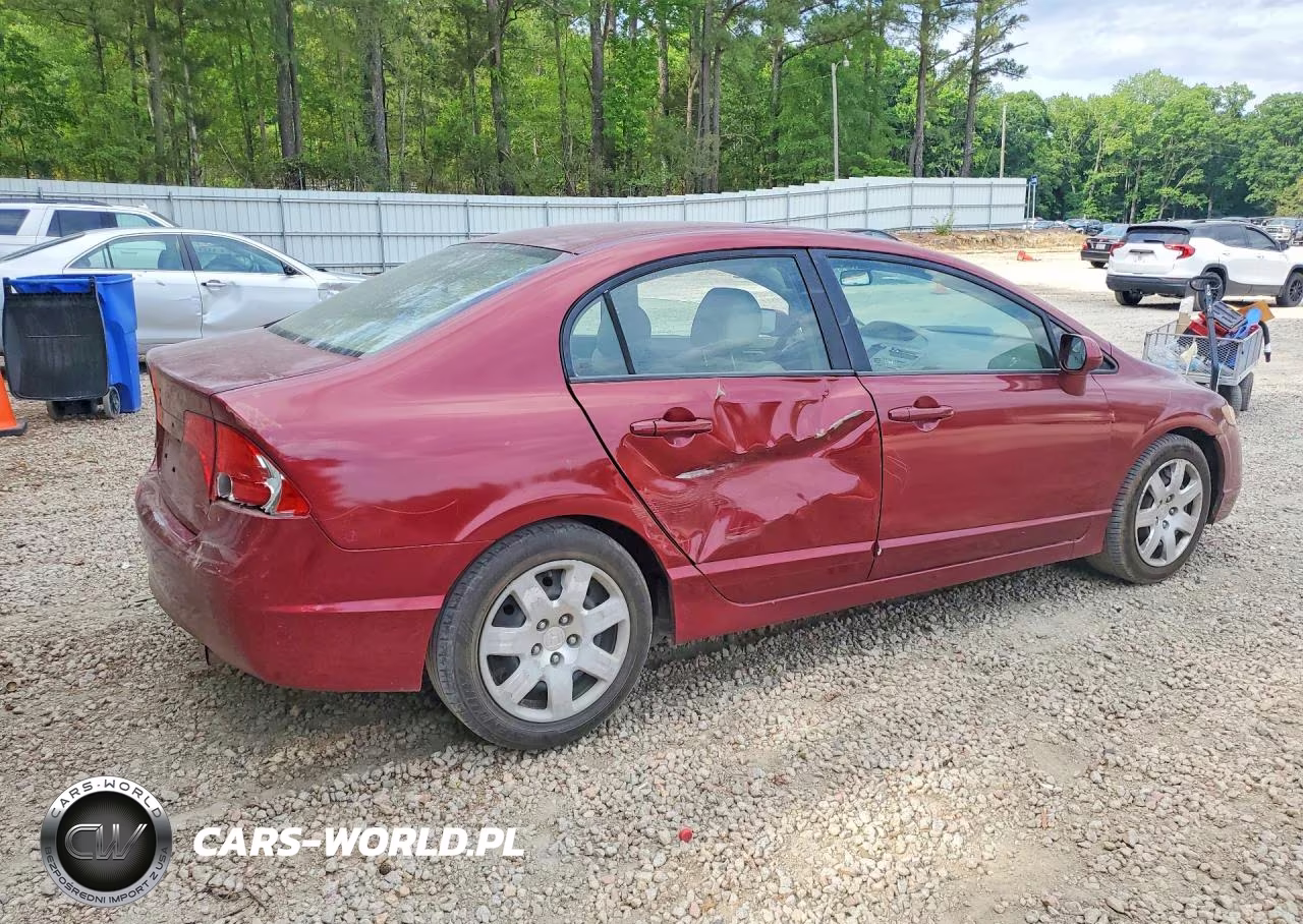 2007 Honda Civic Lx VIN:1HGFA16507L106037 - 3