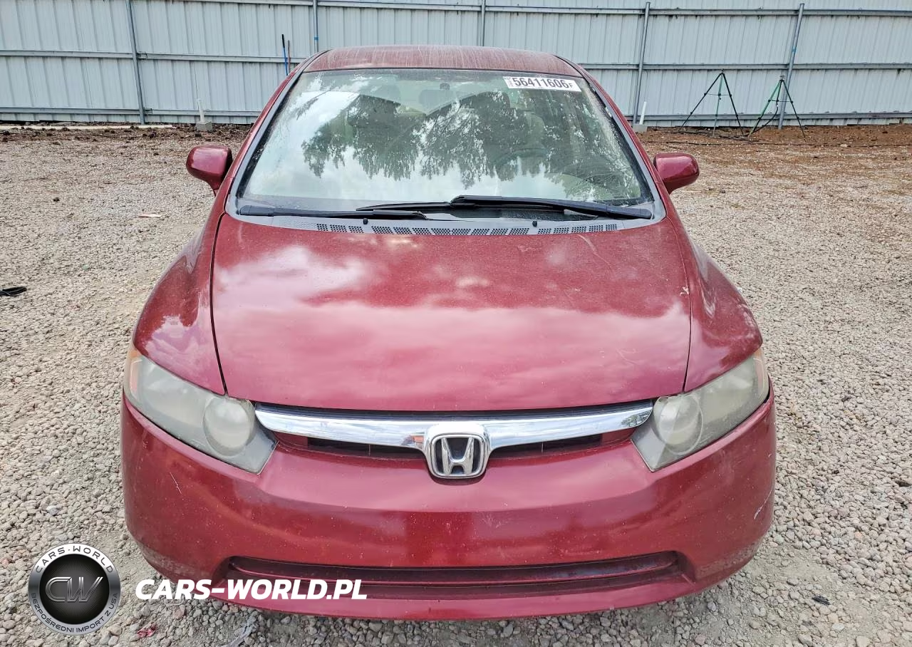 2007 Honda Civic Lx VIN:1HGFA16507L106037 - 5