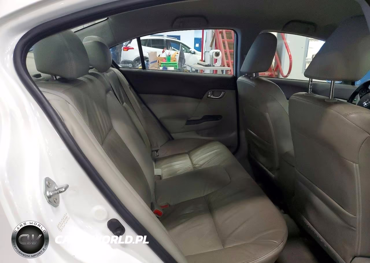2012 Honda Civic Hybrid L VIN:JHMFB4F38CS006908 - 10