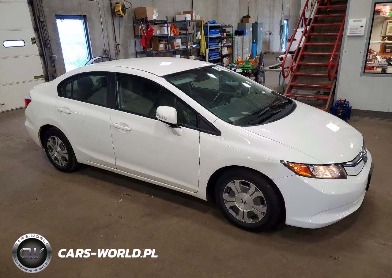 2012 Honda Civic Hybrid L VIN:JHMFB4F38CS006908 - 4