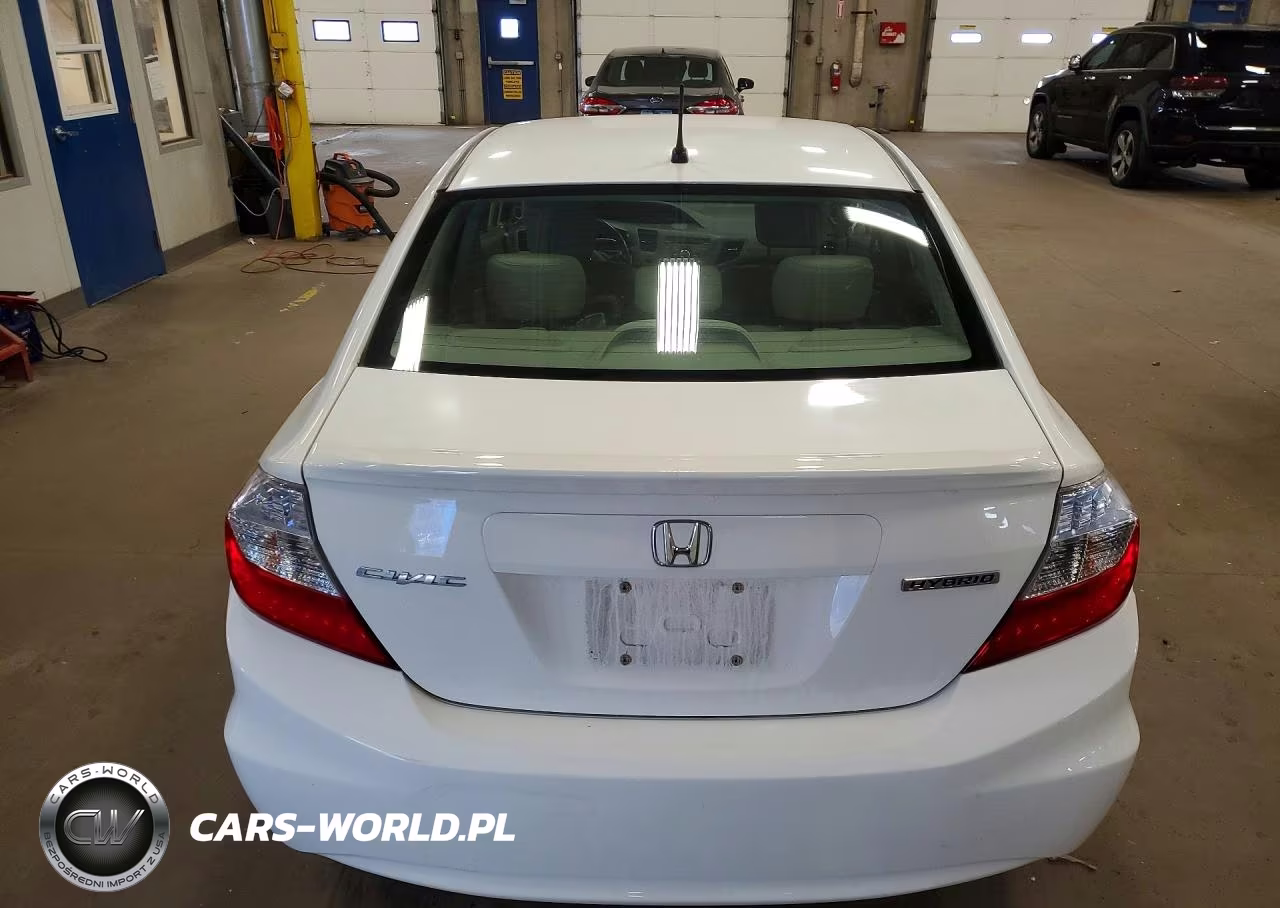 2012 Honda Civic Hybrid L VIN:JHMFB4F38CS006908 - 6