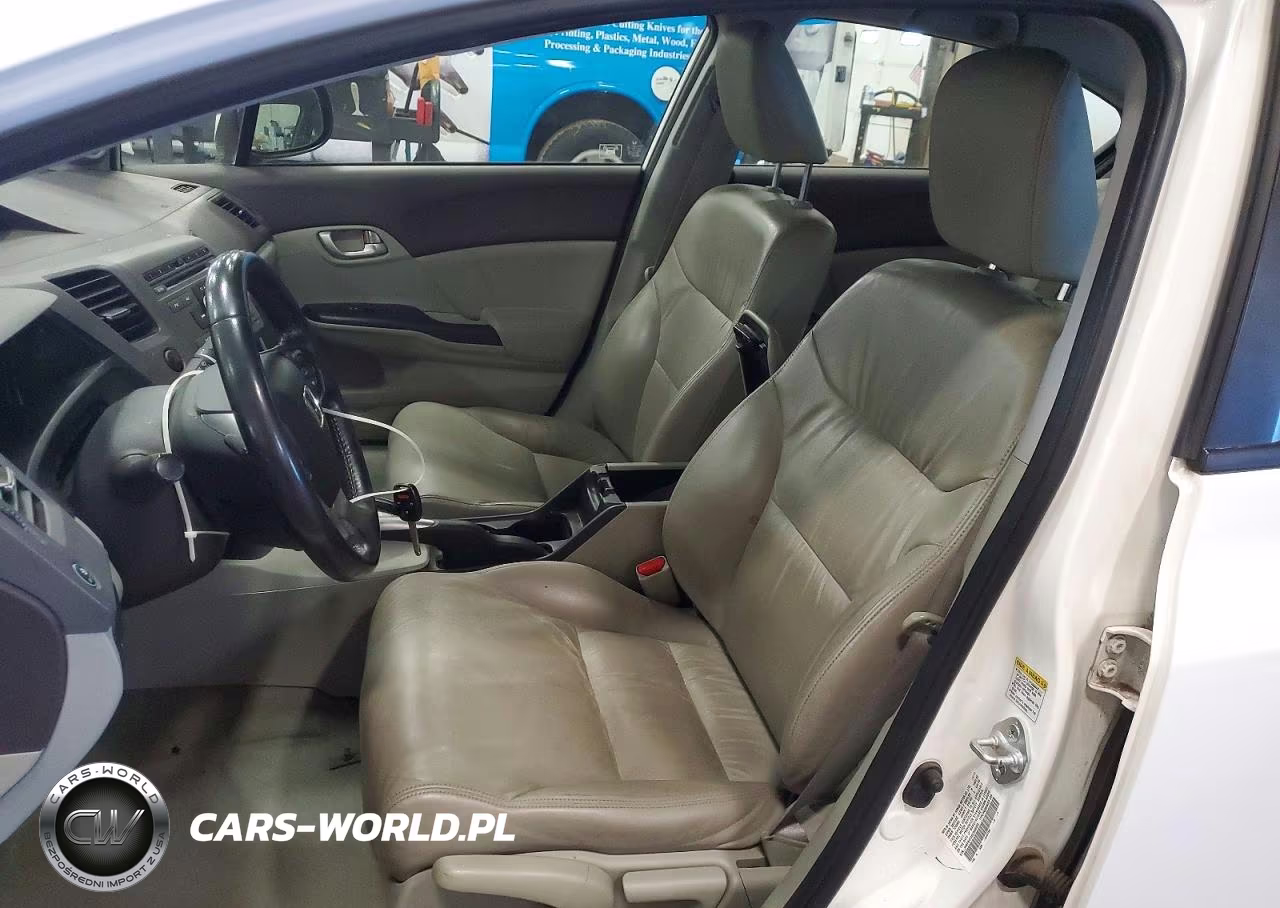 2012 Honda Civic Hybrid L VIN:JHMFB4F38CS006908 - 7