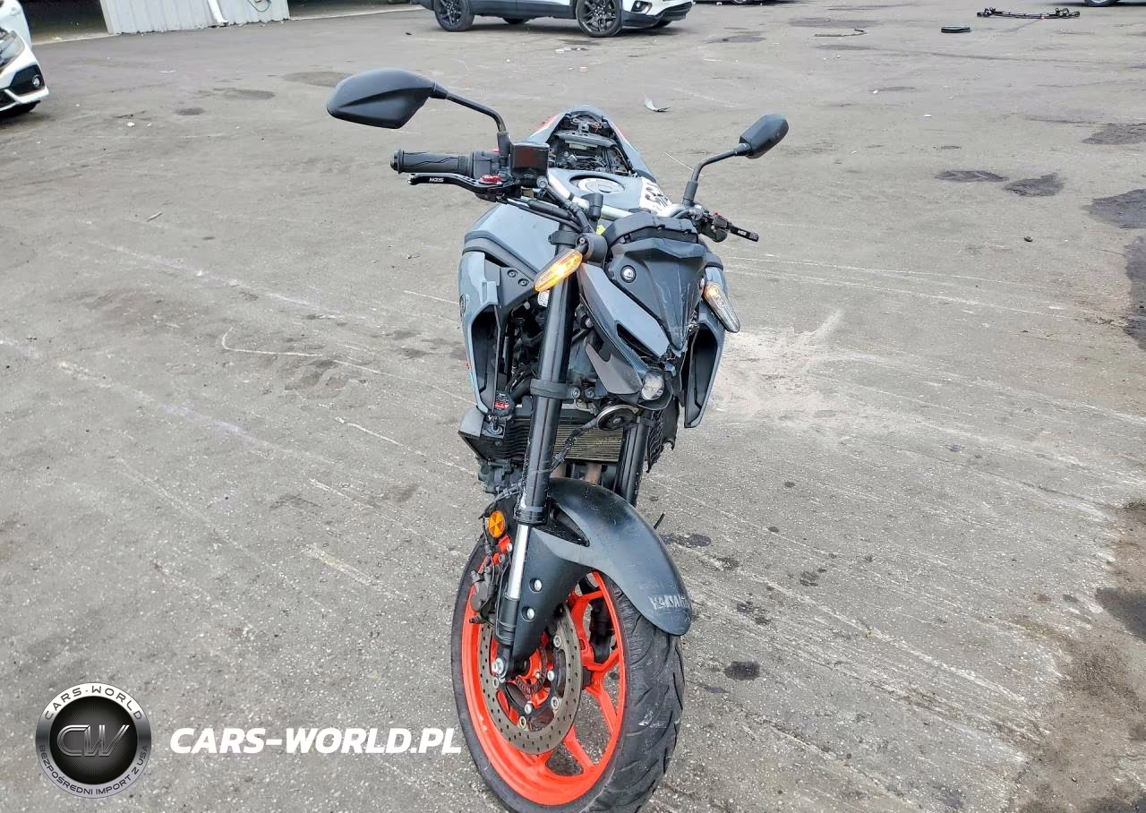 2021 Yamaha Mt-03 VIN:MH3RH20Y9MK006652 - 2