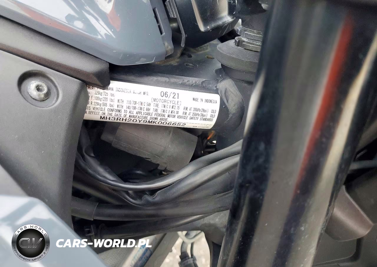 2021 Yamaha Mt-03 VIN:MH3RH20Y9MK006652 - 9