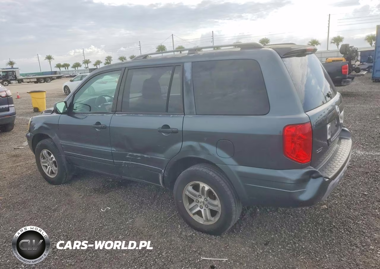 2005 Honda Pilot Exl VIN:5FNYF18635B005413 - 2