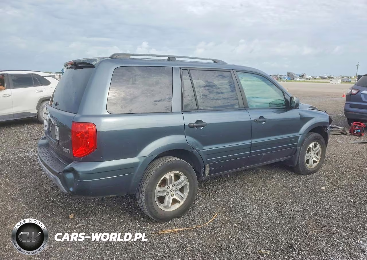 2005 Honda Pilot Exl VIN:5FNYF18635B005413 - 3
