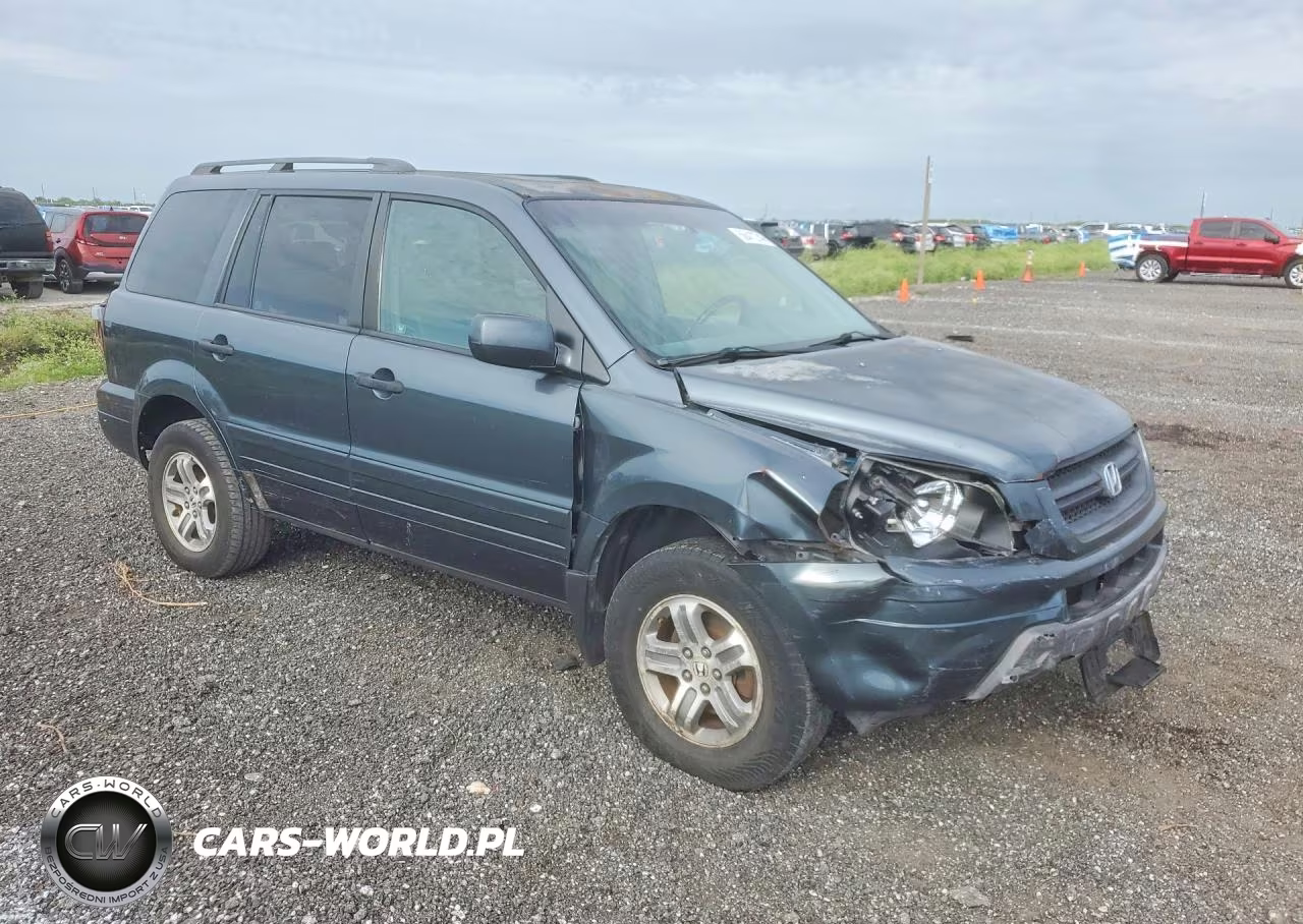 2005 Honda Pilot Exl VIN:5FNYF18635B005413 - 4
