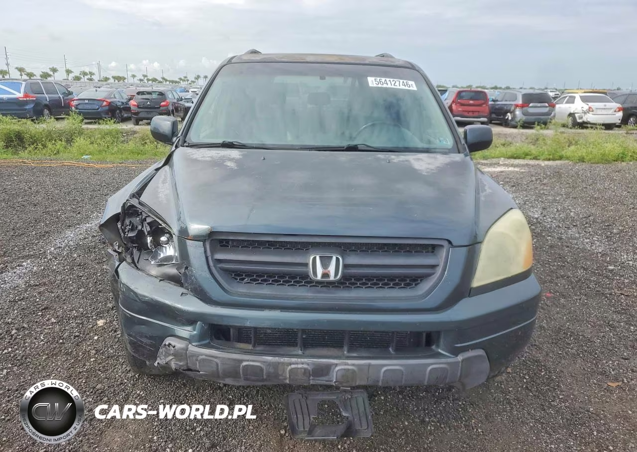 2005 Honda Pilot Exl VIN:5FNYF18635B005413 - 5