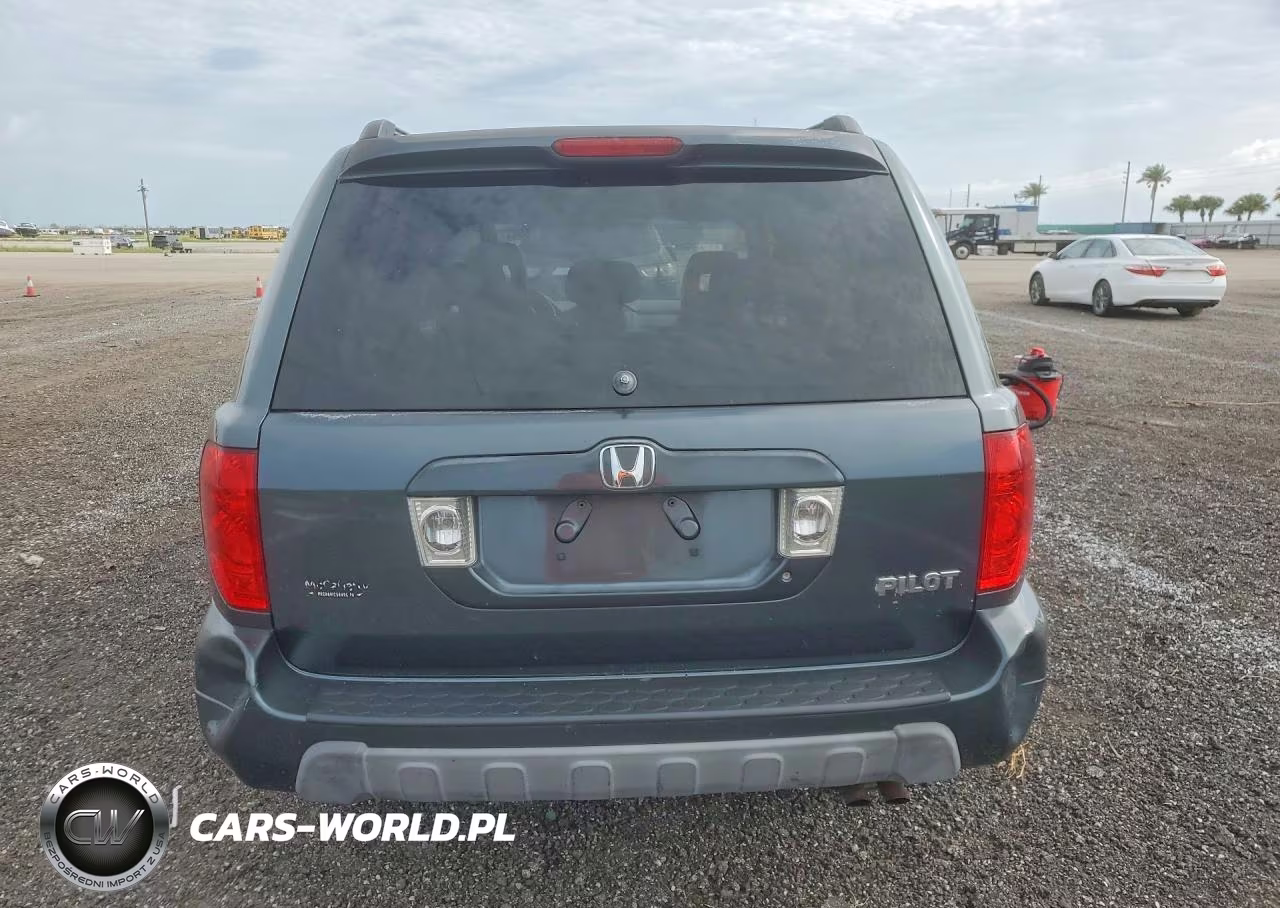 2005 Honda Pilot Exl VIN:5FNYF18635B005413 - 6