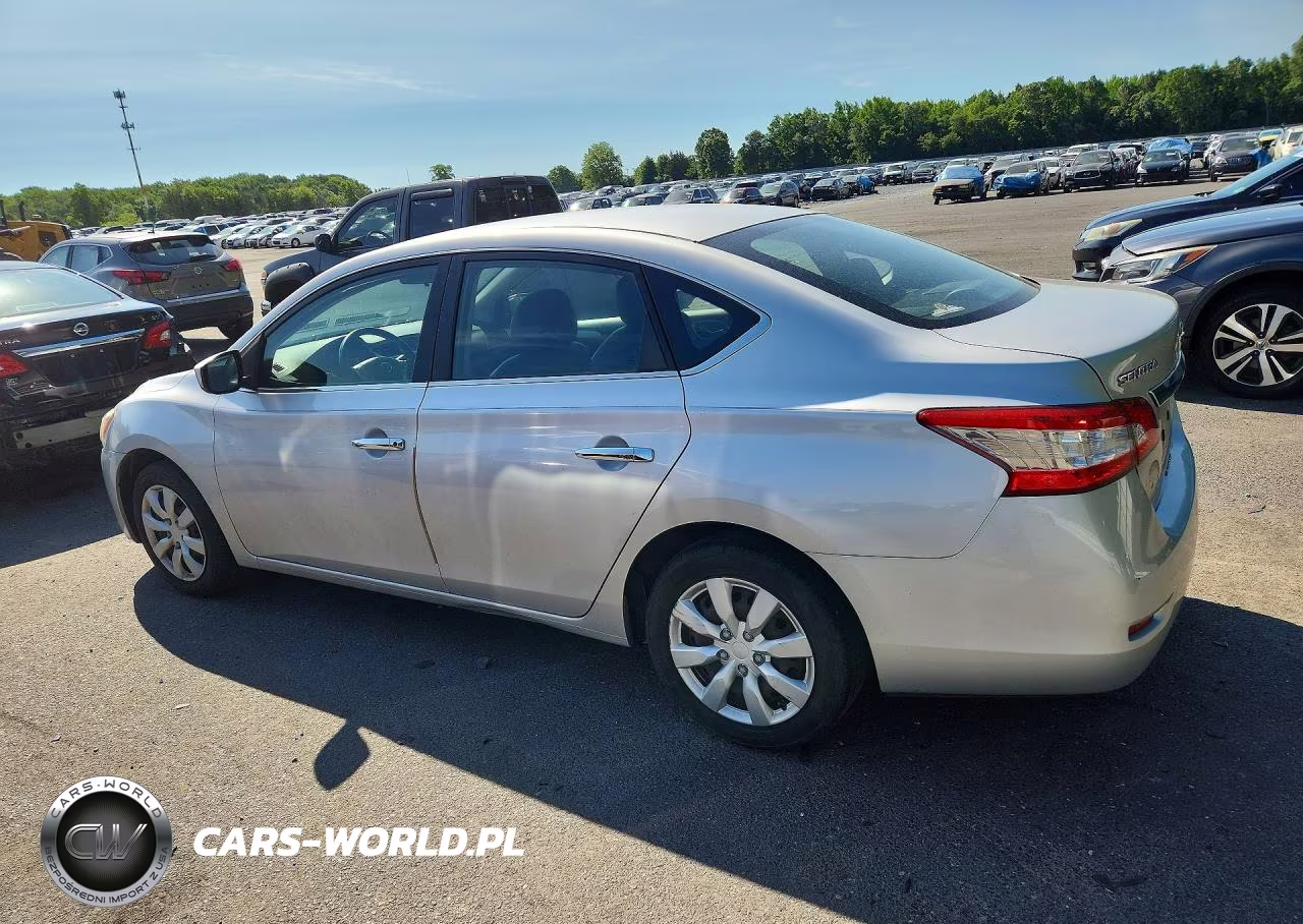 2014 Nissan Sentra Sv VIN:3N1AB7AP3EY244681 - 2