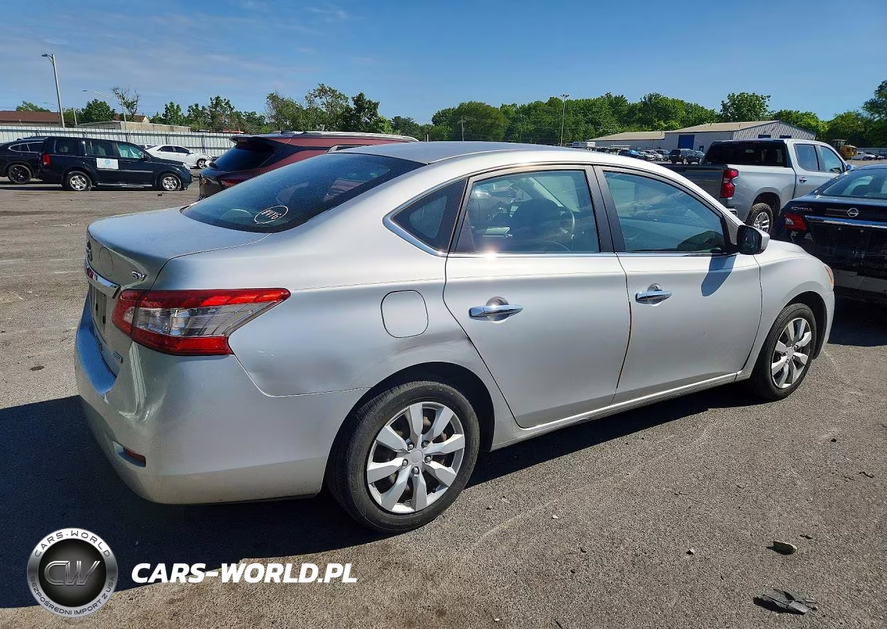 2014 Nissan Sentra Sv VIN:3N1AB7AP3EY244681 - 3