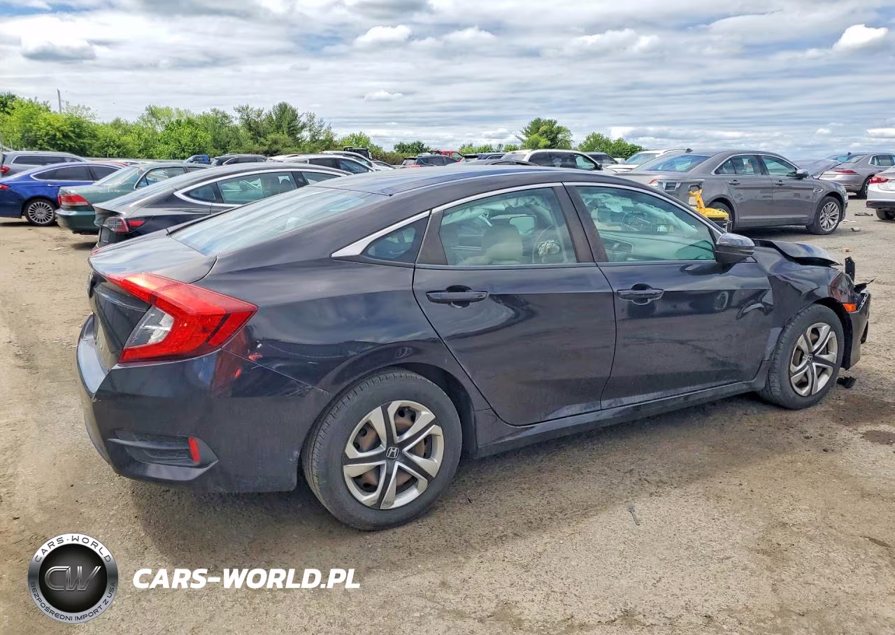 2018 Honda Civic Lx VIN:2HGFC2F59JH553017 - 3