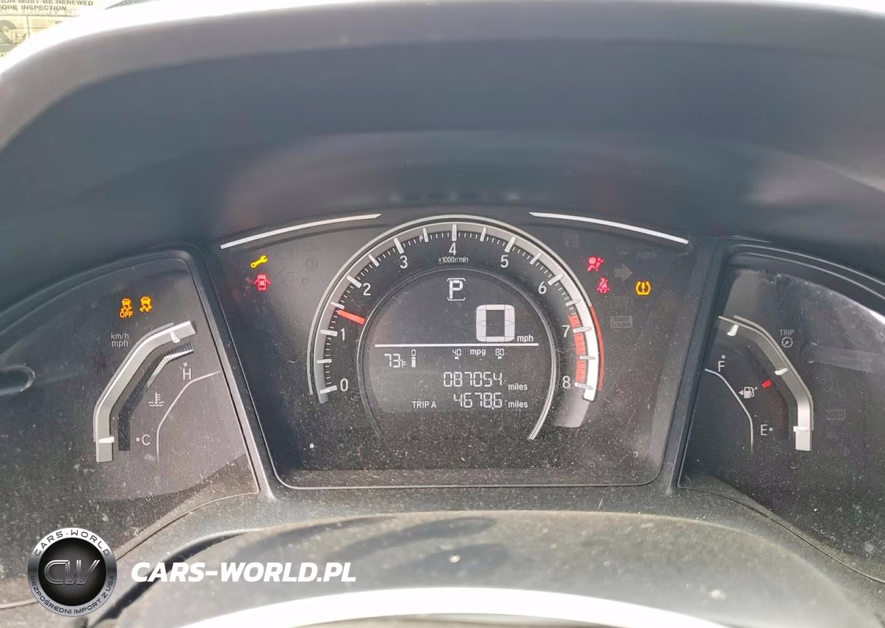 2018 Honda Civic Lx VIN:2HGFC2F59JH553017 - 9