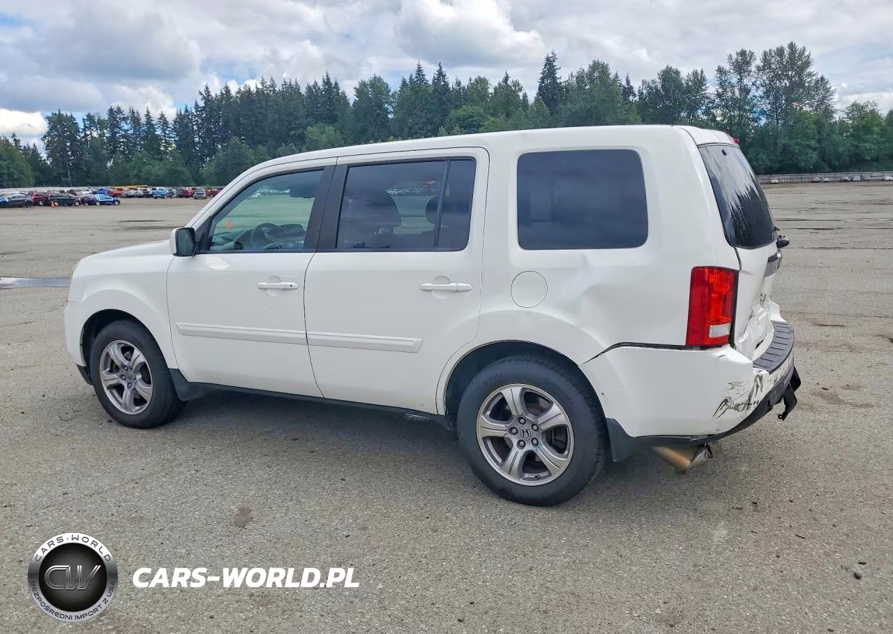 2012 Honda Pilot Exl VIN:5FNYF4H55CB030805 - 2