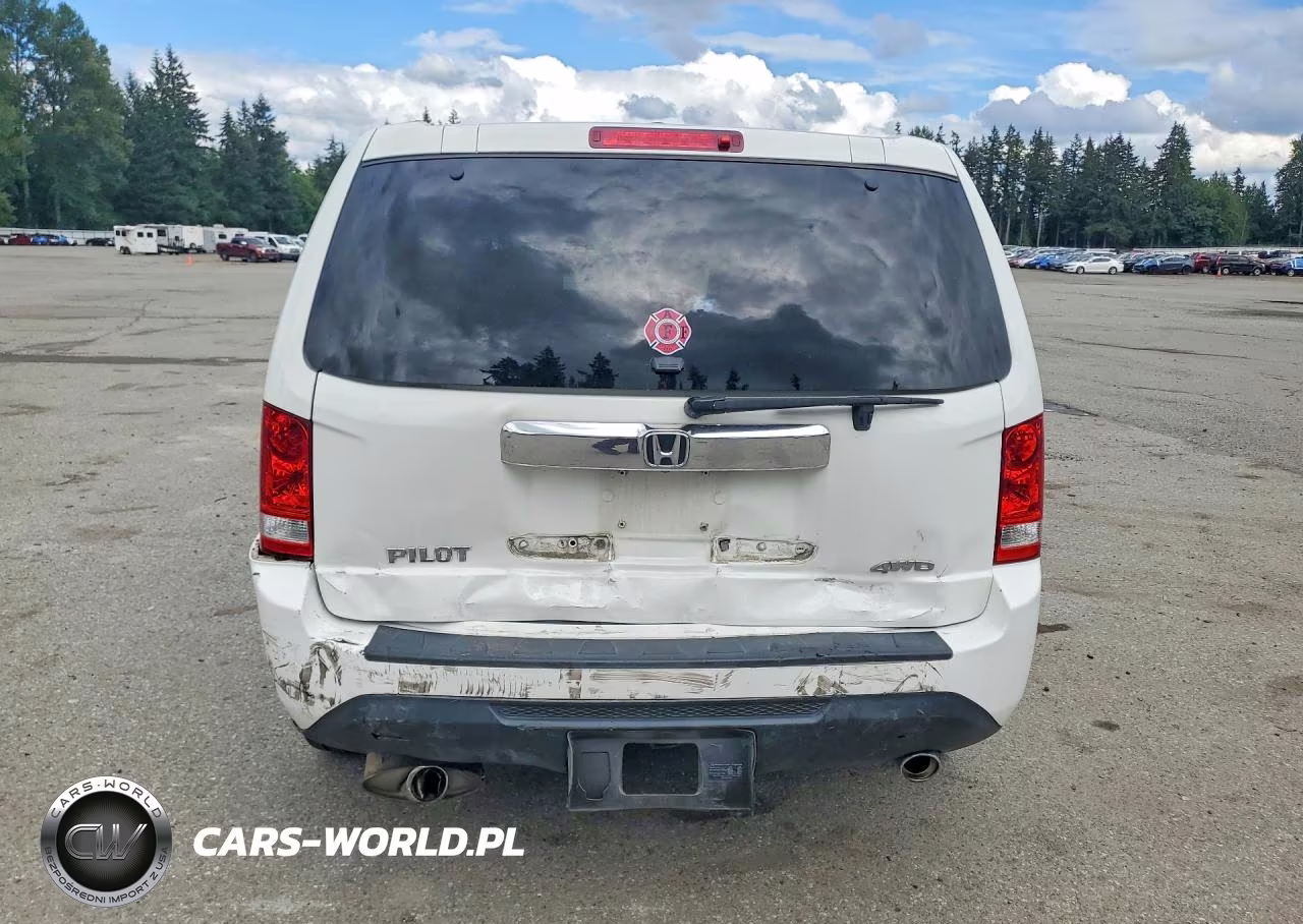 2012 Honda Pilot Exl VIN:5FNYF4H55CB030805 - 6