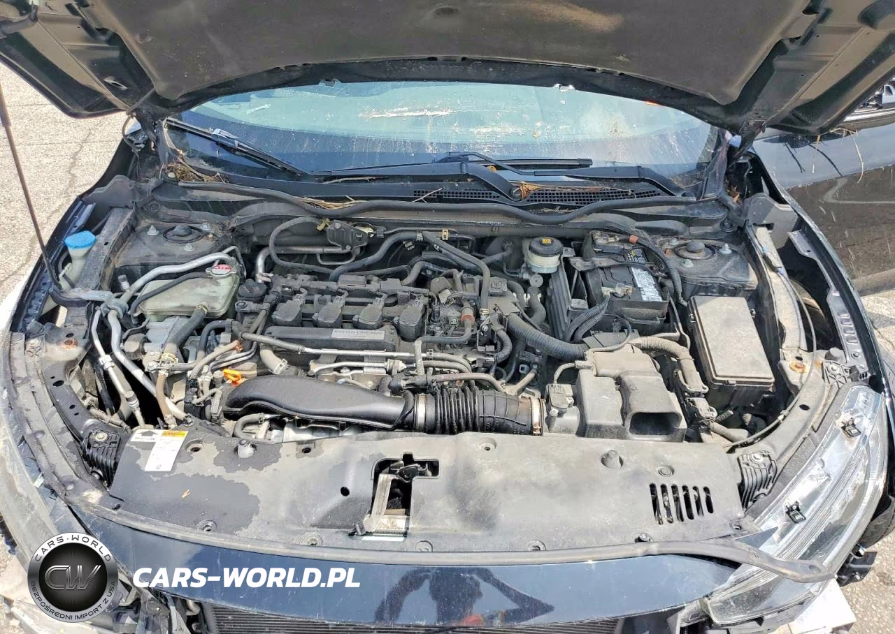 2018 Honda Civic Touring VIN:JHMFC1F95JX021351 - 11
