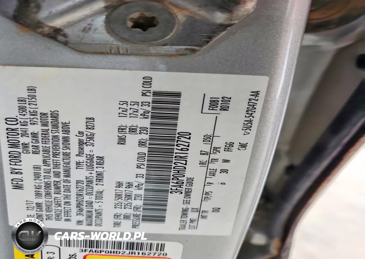 2018 Ford Fusion Se VIN:3FA6P0HD2JR162720 - 12