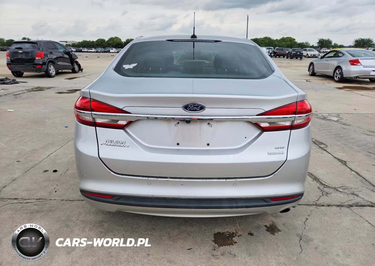 2018 Ford Fusion Se VIN:3FA6P0HD2JR162720 - 6