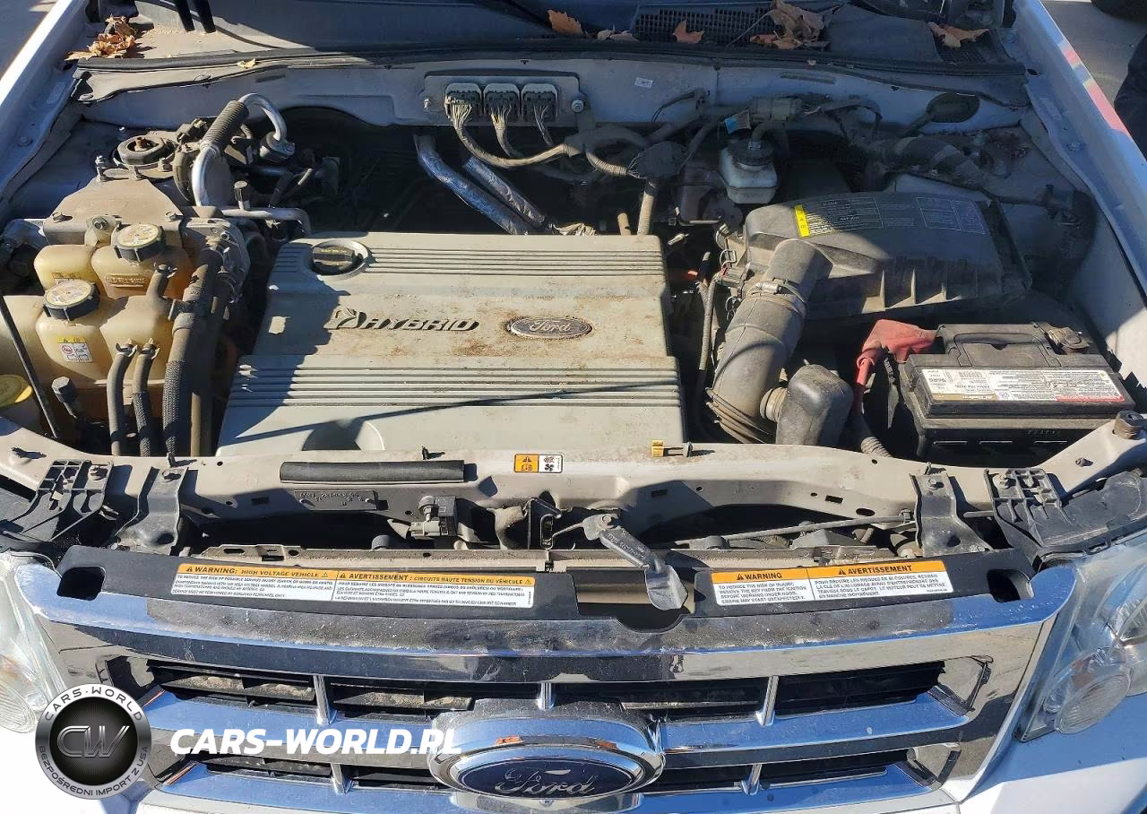 2008 Ford Escape Hev VIN:1FMCU49H28KE43344 - 12