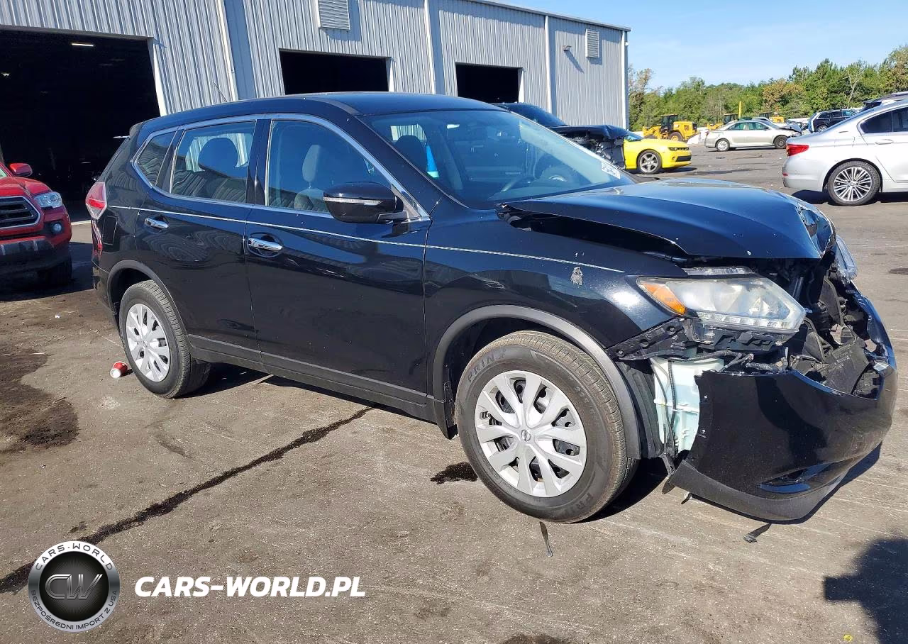 2015 Nissan Rogue S VIN:KNMAT2MTXFP574262 - 4