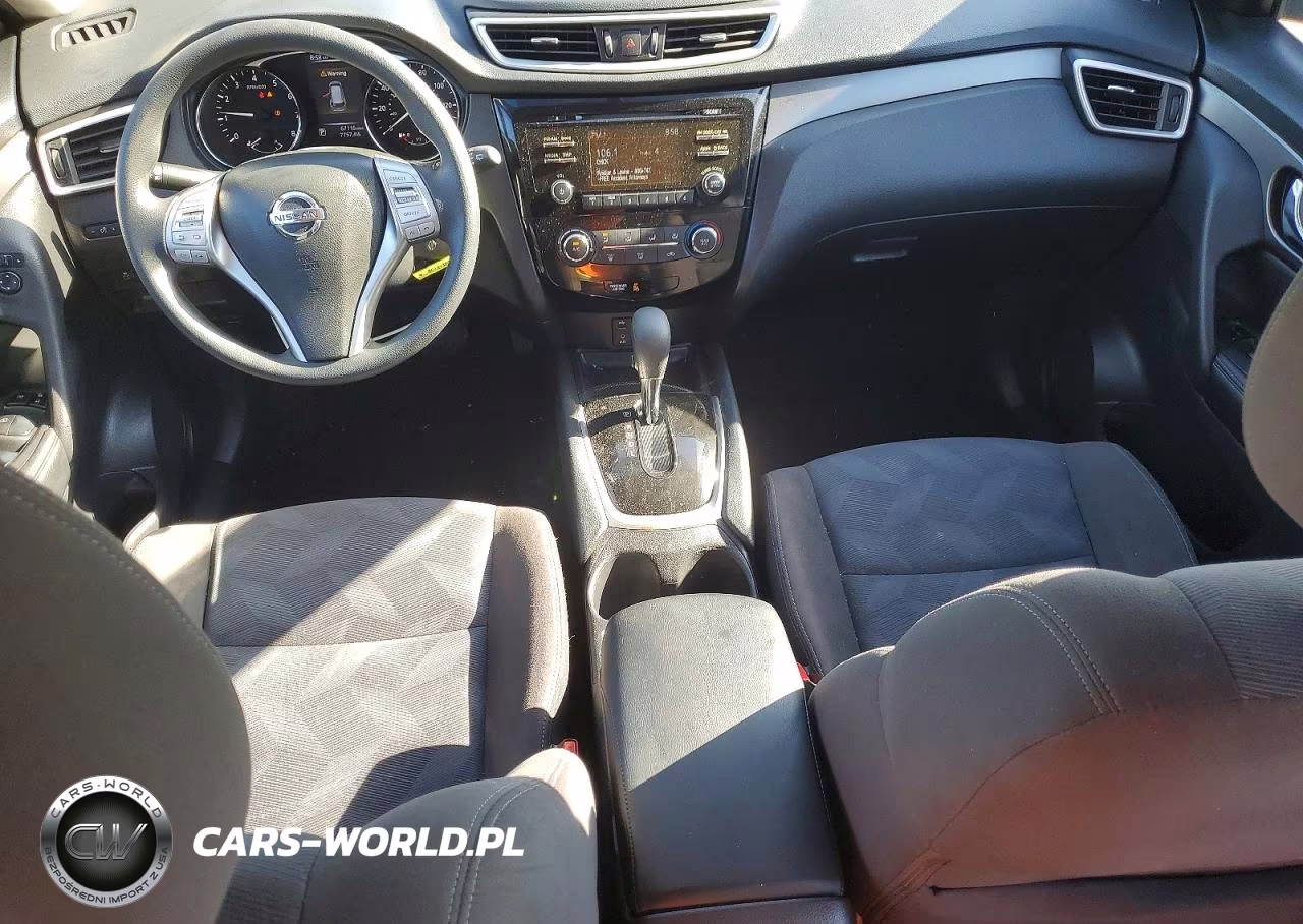 2015 Nissan Rogue S VIN:KNMAT2MTXFP574262 - 8