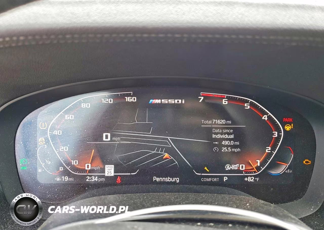 2021 BMW M550Xi VIN:WBA13BK03MCG09740 - 9