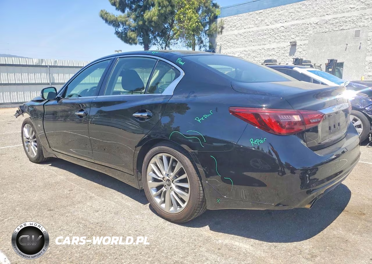 2018 Infiniti Q50 3.0T Luxe VIN:JN1EV7AP8JM356642 - 2