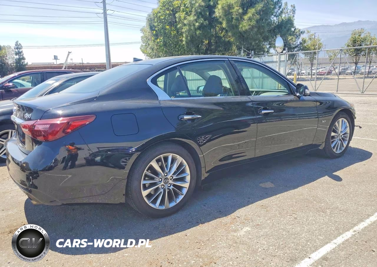2018 Infiniti Q50 3.0T Luxe VIN:JN1EV7AP8JM356642 - 3