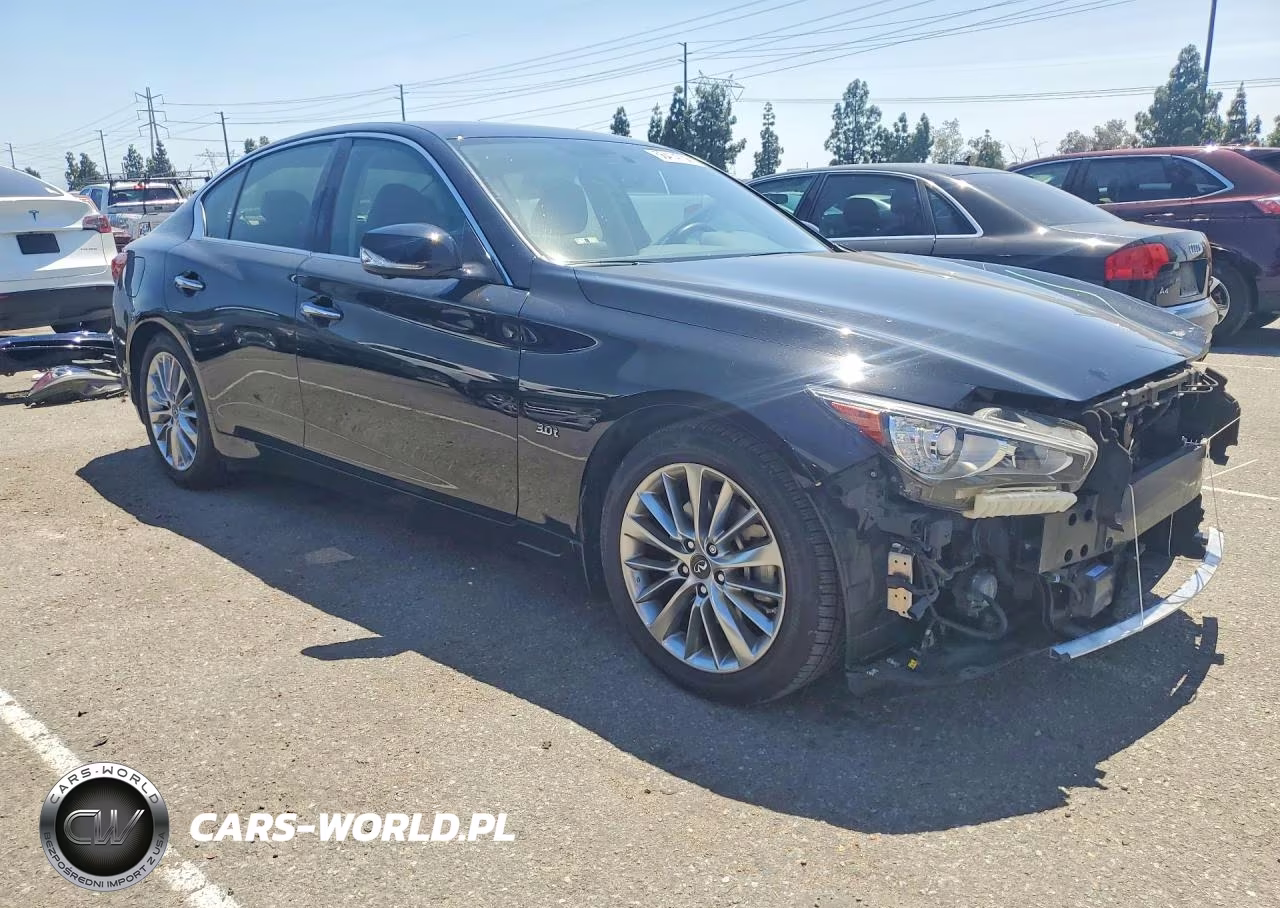 2018 Infiniti Q50 3.0T Luxe VIN:JN1EV7AP8JM356642 - 4
