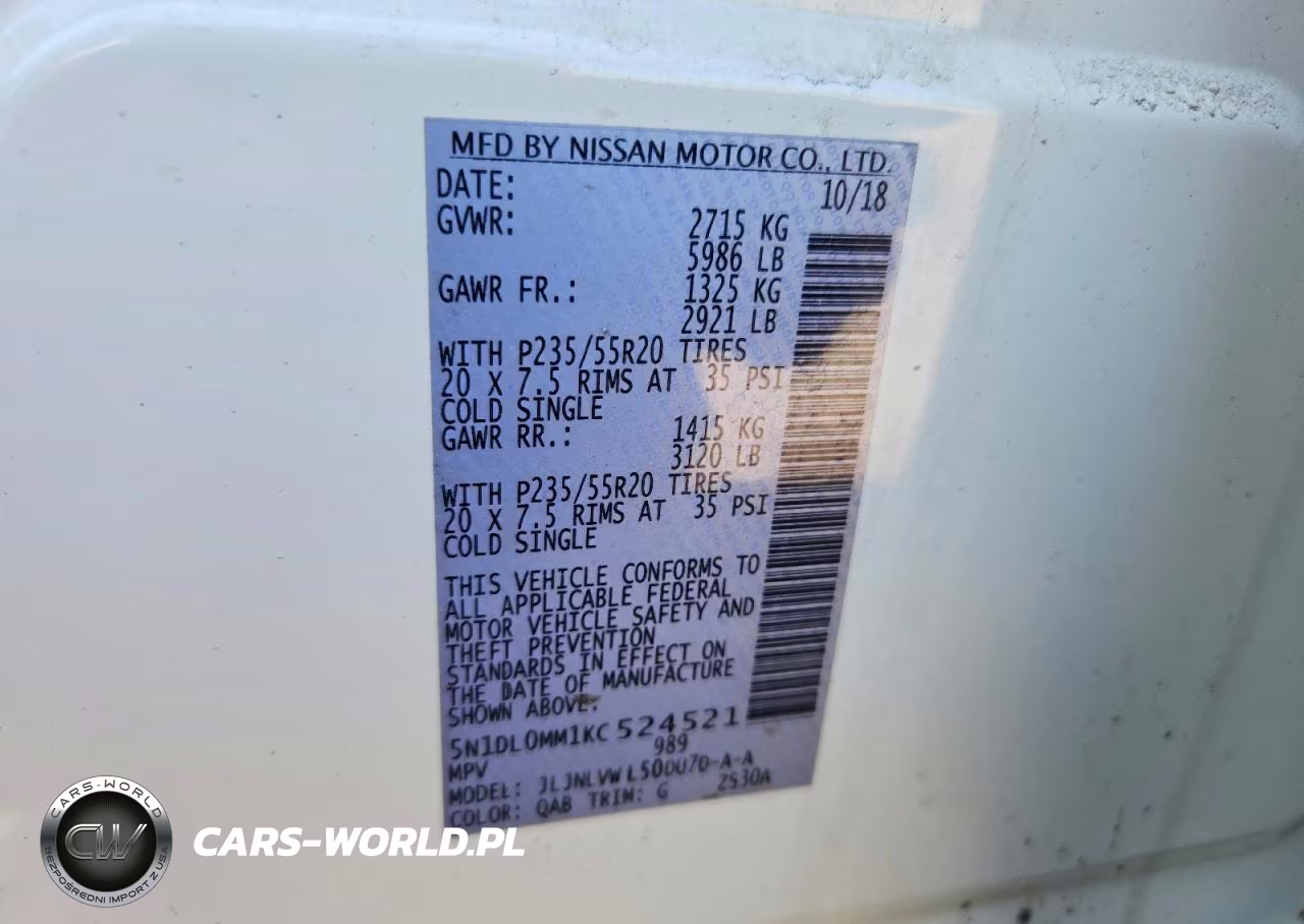 2019 Infiniti Qx60 Luxe VIN:5N1DL0MM1KC524521 - 13