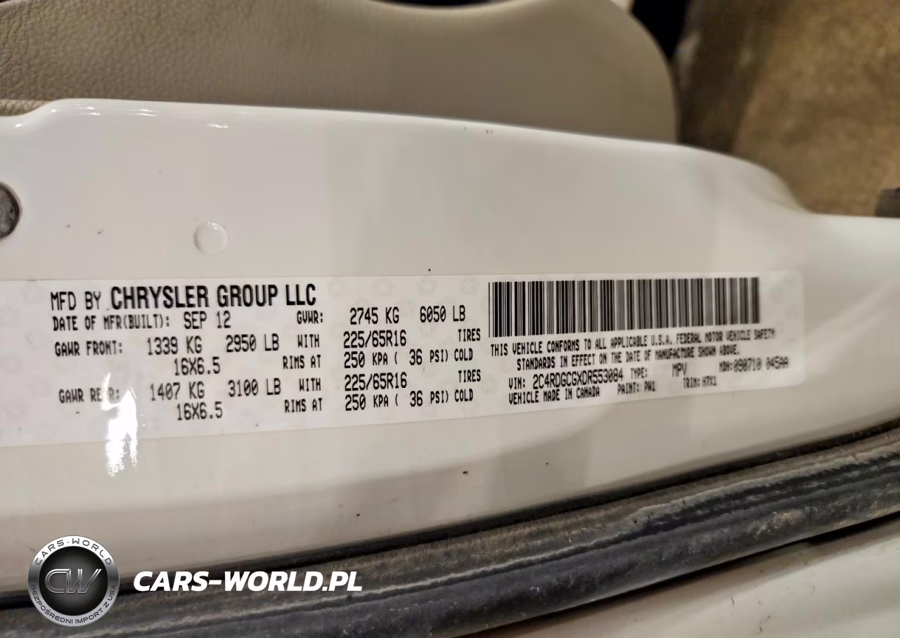 2013 Dodge Grand Caravan Sxt VIN:2C4RDGCGXDR553084 - 13