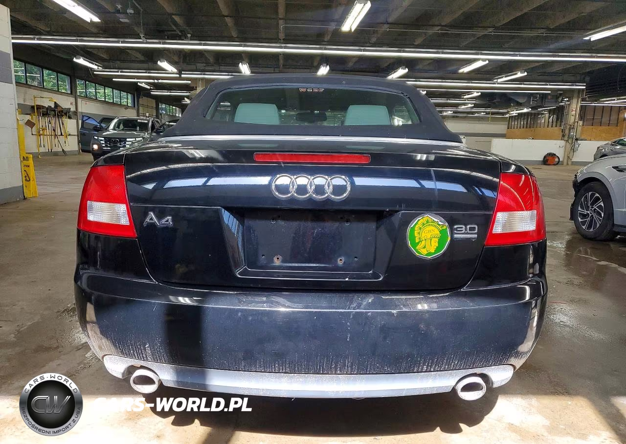 2005 Audi A4 Quattro Cabriolet VIN:WAUDT48H45K012557 - 6