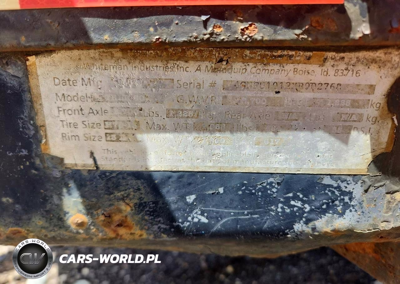1999 Mq Power Generator VIN:4GNFU1012XB002768 - 10