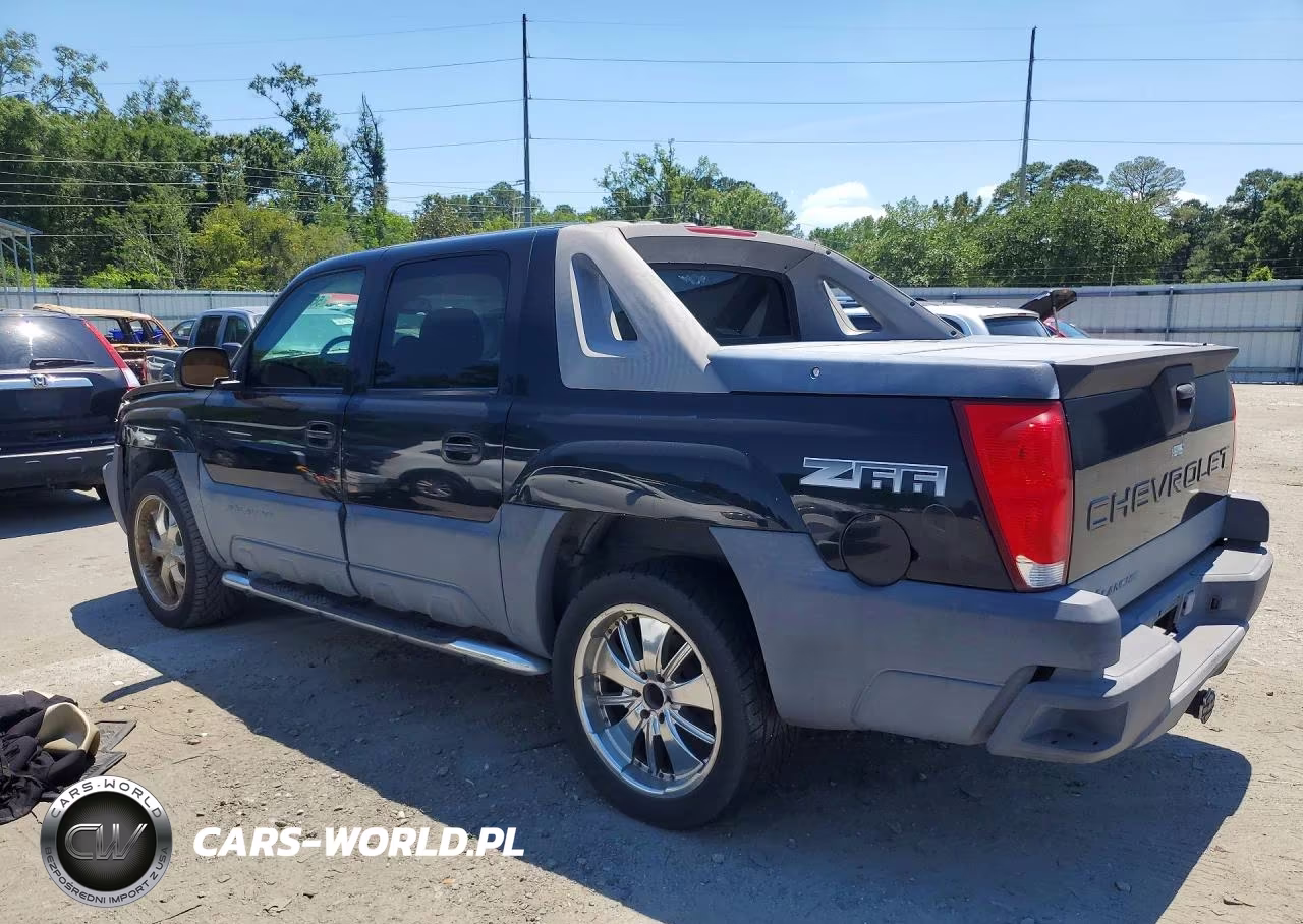 2003 Chevrolet Avalanche C1500 VIN:3GNEC13T73G136187 - 2