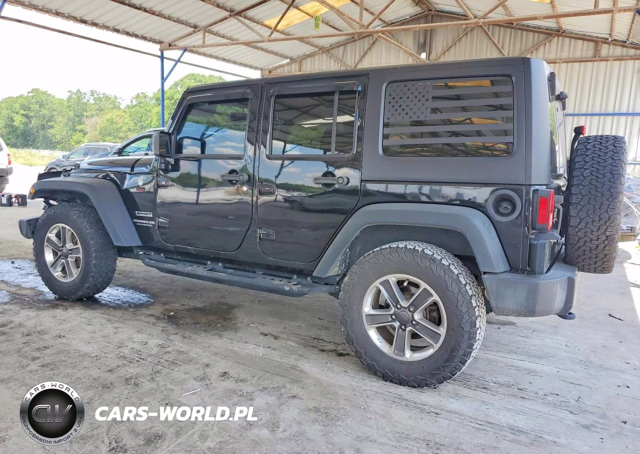 2017 Jeep Wrangler Unlimited Sport VIN:1C4BJWDG1HL637313 - 2