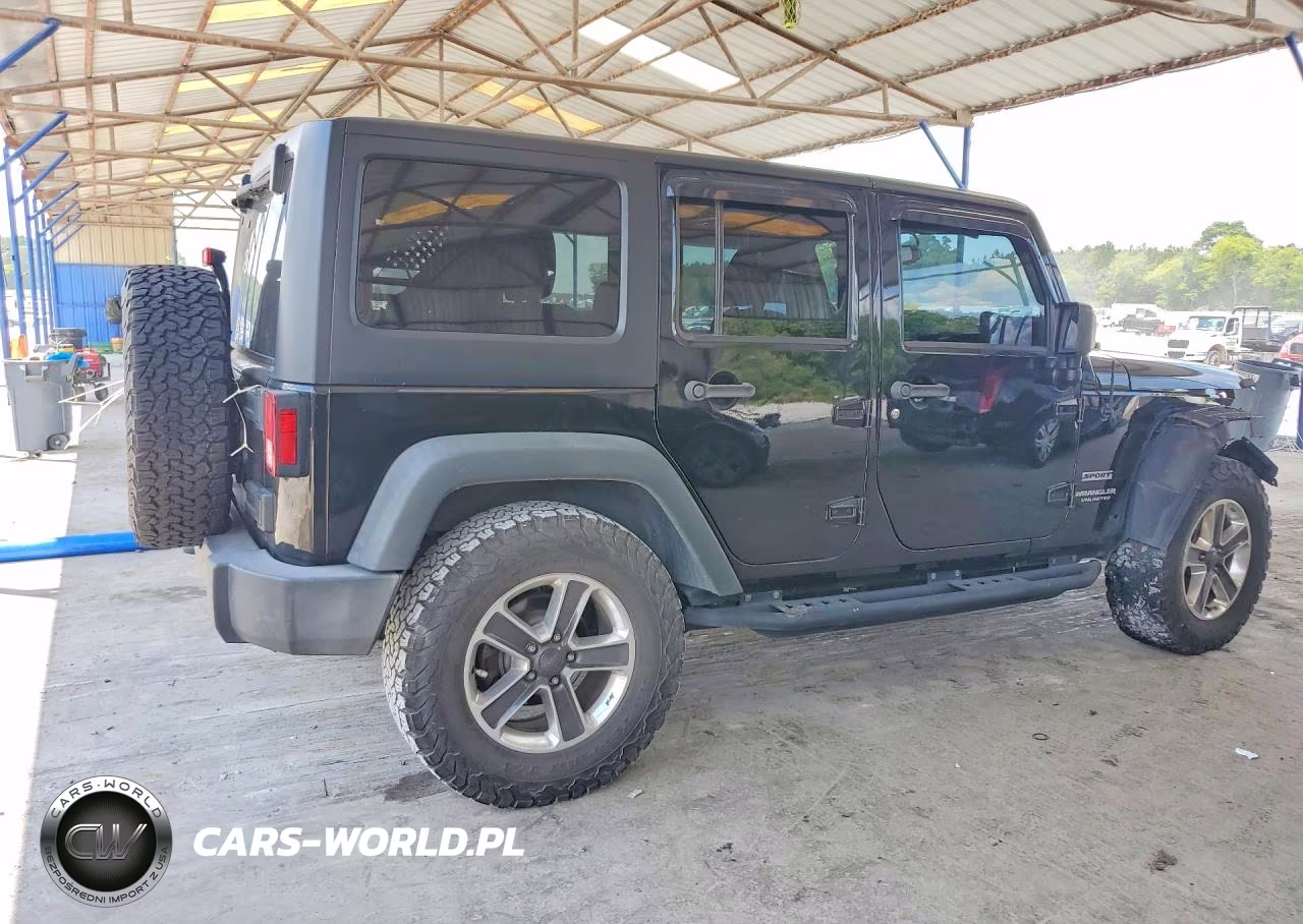 2017 Jeep Wrangler Unlimited Sport VIN:1C4BJWDG1HL637313 - 3