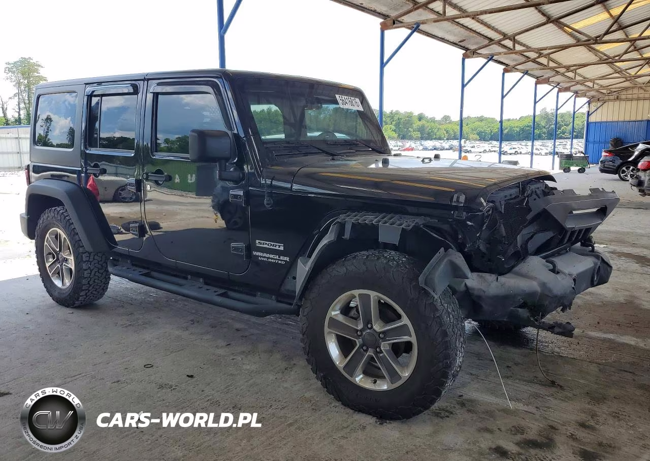 2017 Jeep Wrangler Unlimited Sport VIN:1C4BJWDG1HL637313 - 4
