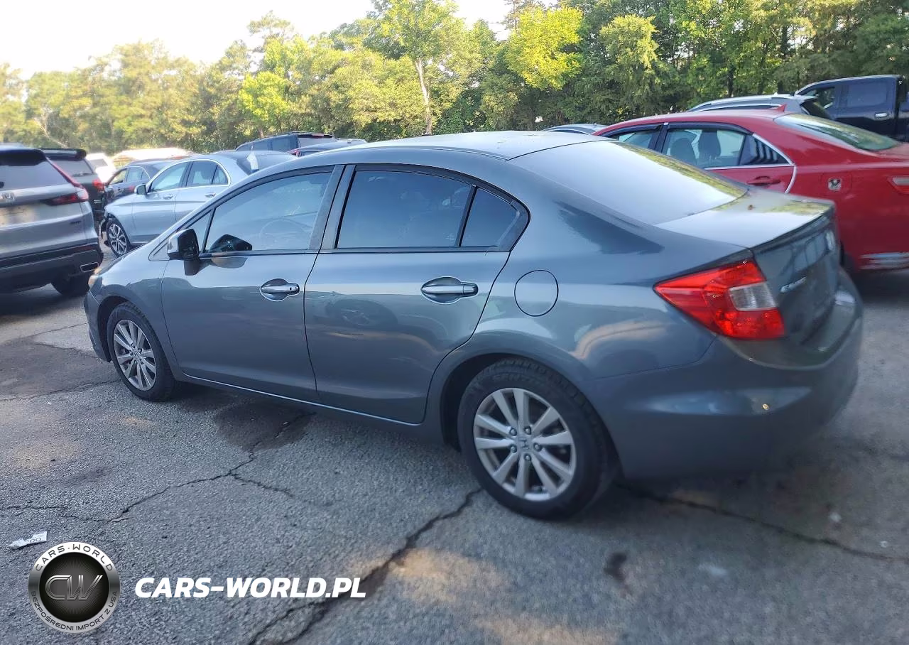 2012 Honda Civic Exl VIN:19XFB2F98CE331992 - 2