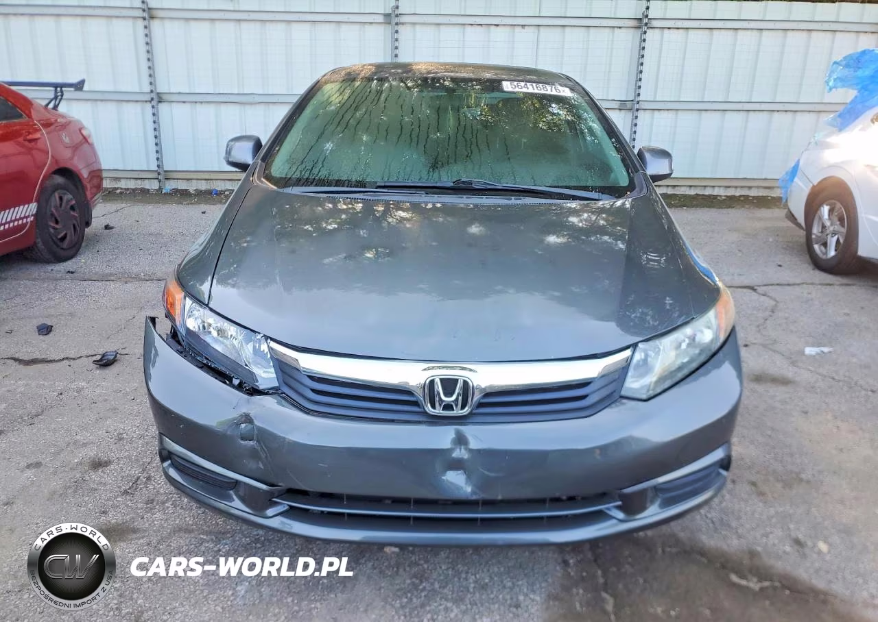 2012 Honda Civic Exl VIN:19XFB2F98CE331992 - 5