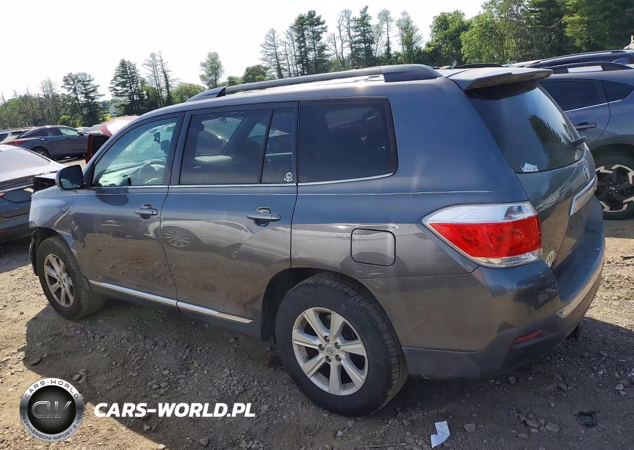 2012 Toyota Highlander Se VIN:5TDBK3EHXCS161153 - 2