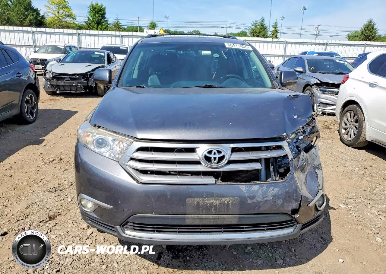 2012 Toyota Highlander Se VIN:5TDBK3EHXCS161153 - 5