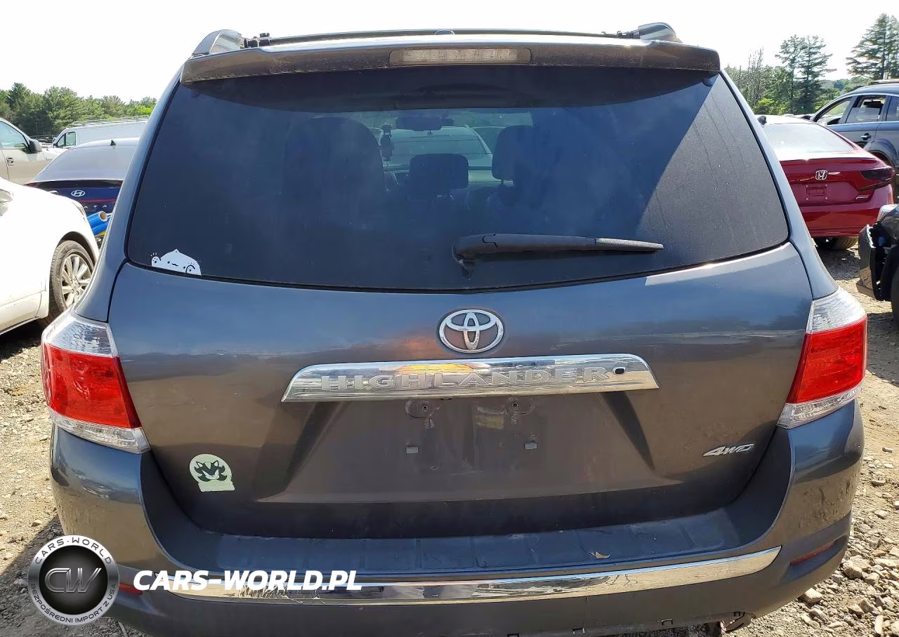 2012 Toyota Highlander Se VIN:5TDBK3EHXCS161153 - 6
