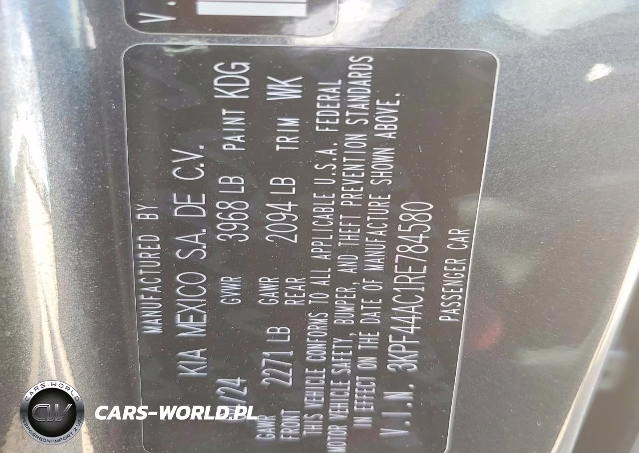 2024 Kia Forte Gt VIN:3KPF44AC1RE784580 - 13