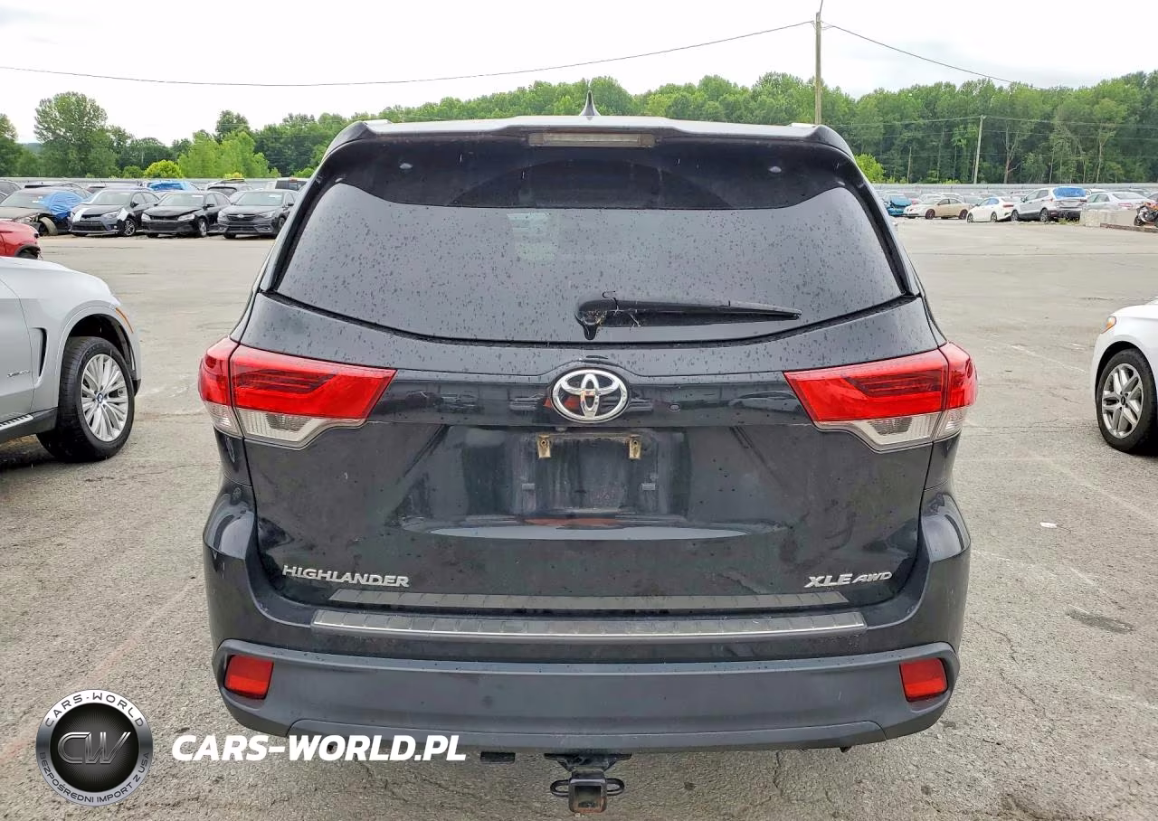 2019 Toyota Highlander Xle VIN:5TDJZRFH9KS614878 - 6