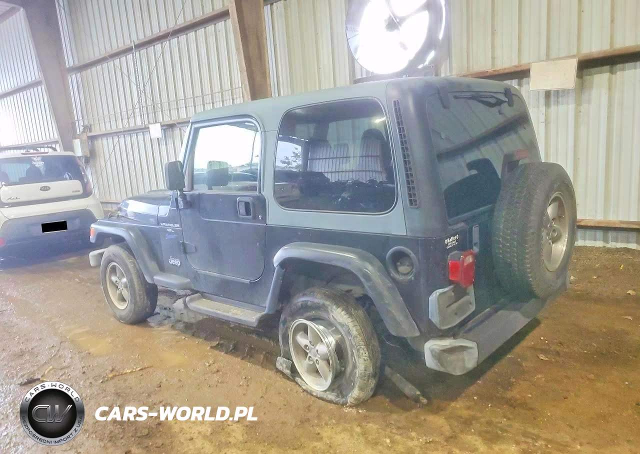 1998 Jeep Wrangler - Tj Sport VIN:1J4FY19S6WP773661 - 2