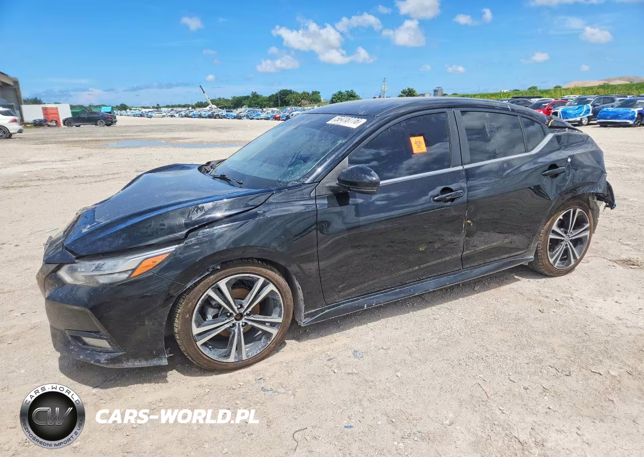 2020 Nissan Sentra Sr VIN:3N1AB8DV3LY225836 - 1