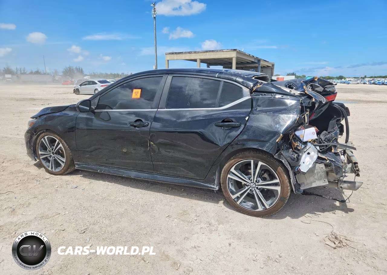 2020 Nissan Sentra Sr VIN:3N1AB8DV3LY225836 - 2