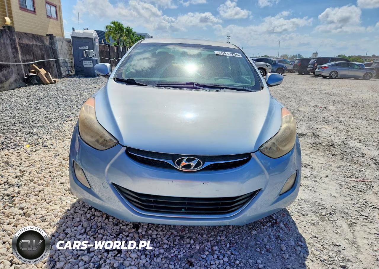 2012 Hyundai Elantra Gls VIN:KMHDH4AE2CU469496 - 5