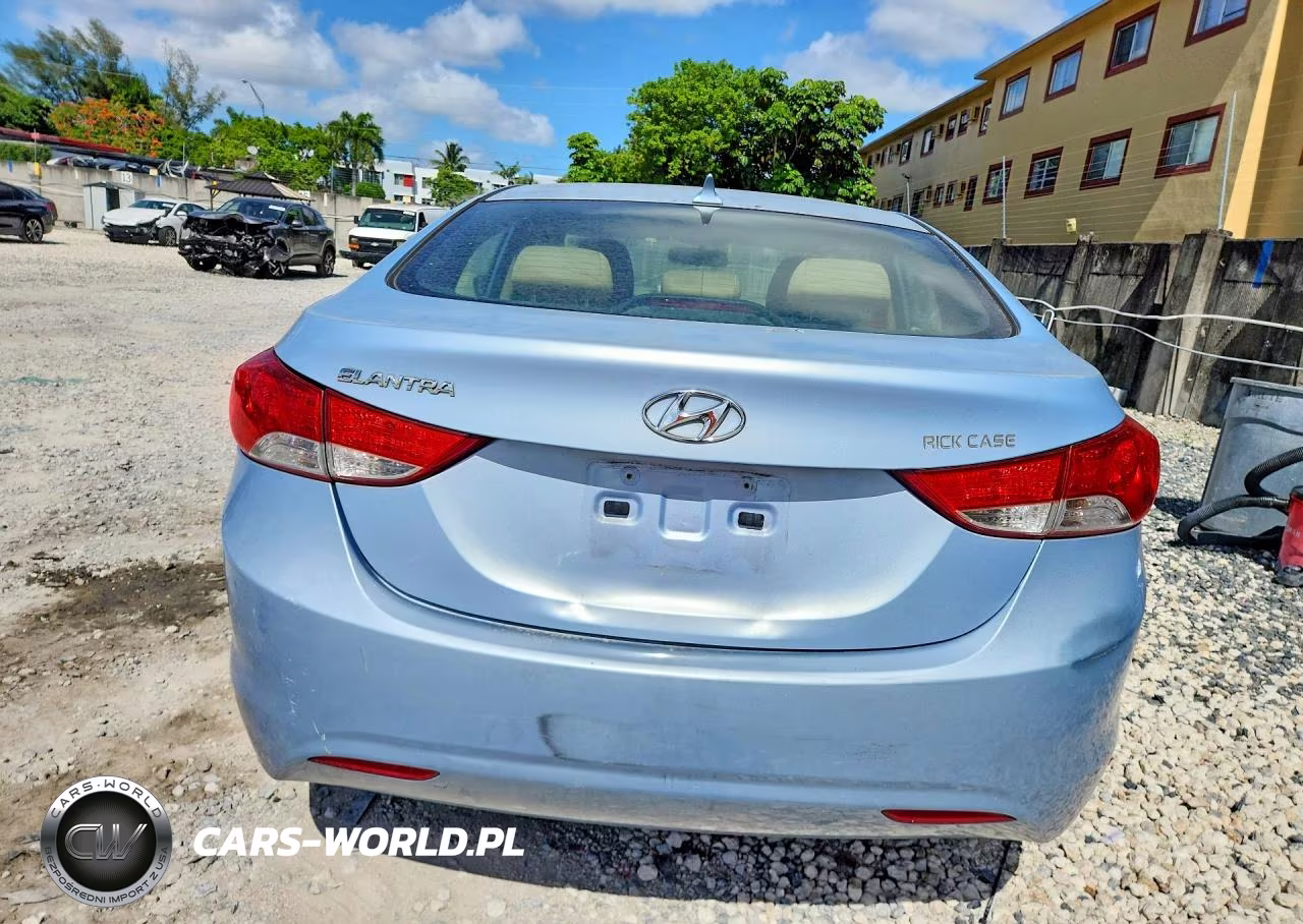 2012 Hyundai Elantra Gls VIN:KMHDH4AE2CU469496 - 6