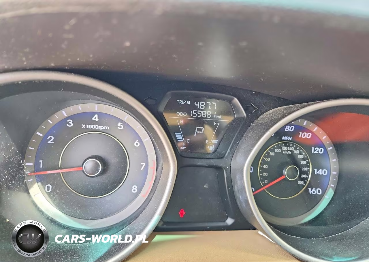 2012 Hyundai Elantra Gls VIN:KMHDH4AE2CU469496 - 9